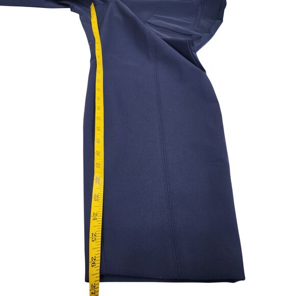 Lane Bryant Womens On The Go Slim Ankle Pant Plus Size 20 Navy Blue Mid Rise - Picture 12 of 13